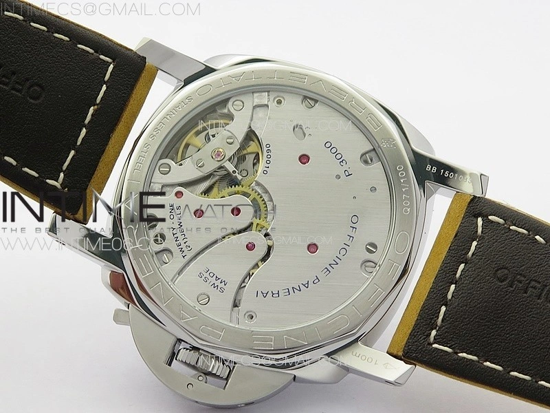 PAM372 HWF 1:1 Best Edition on Brown Leather Strap P.3000 Super Clone